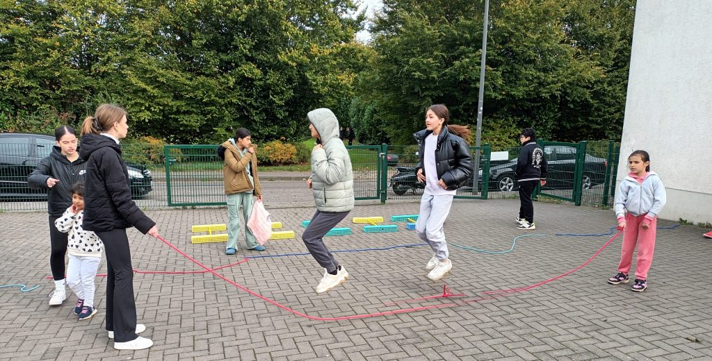 Sportfest im Merlinweg